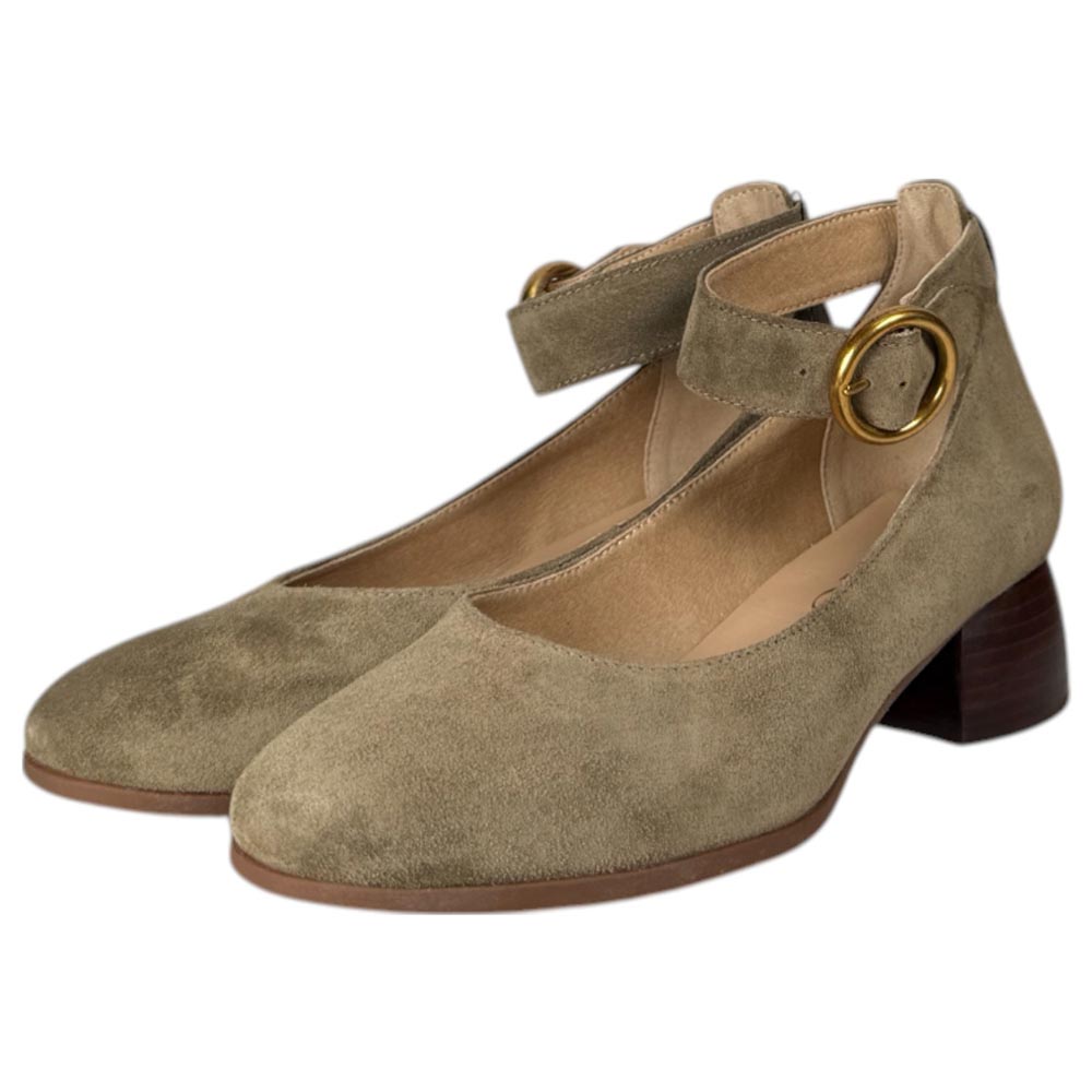 Zapatos Gaimo Chantal Baby Silk Oliva - imagen 5