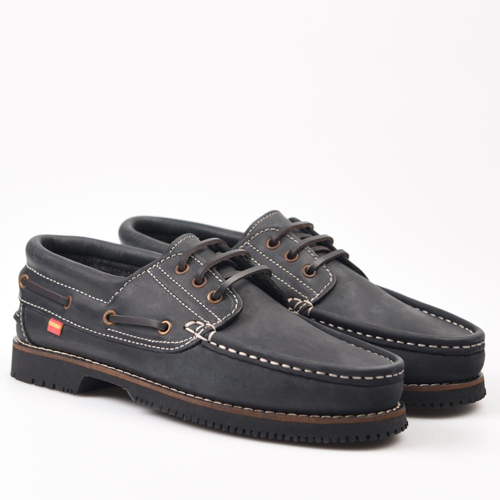 Zapatos La Valenciana Apache Cordón Azul - imagen 2