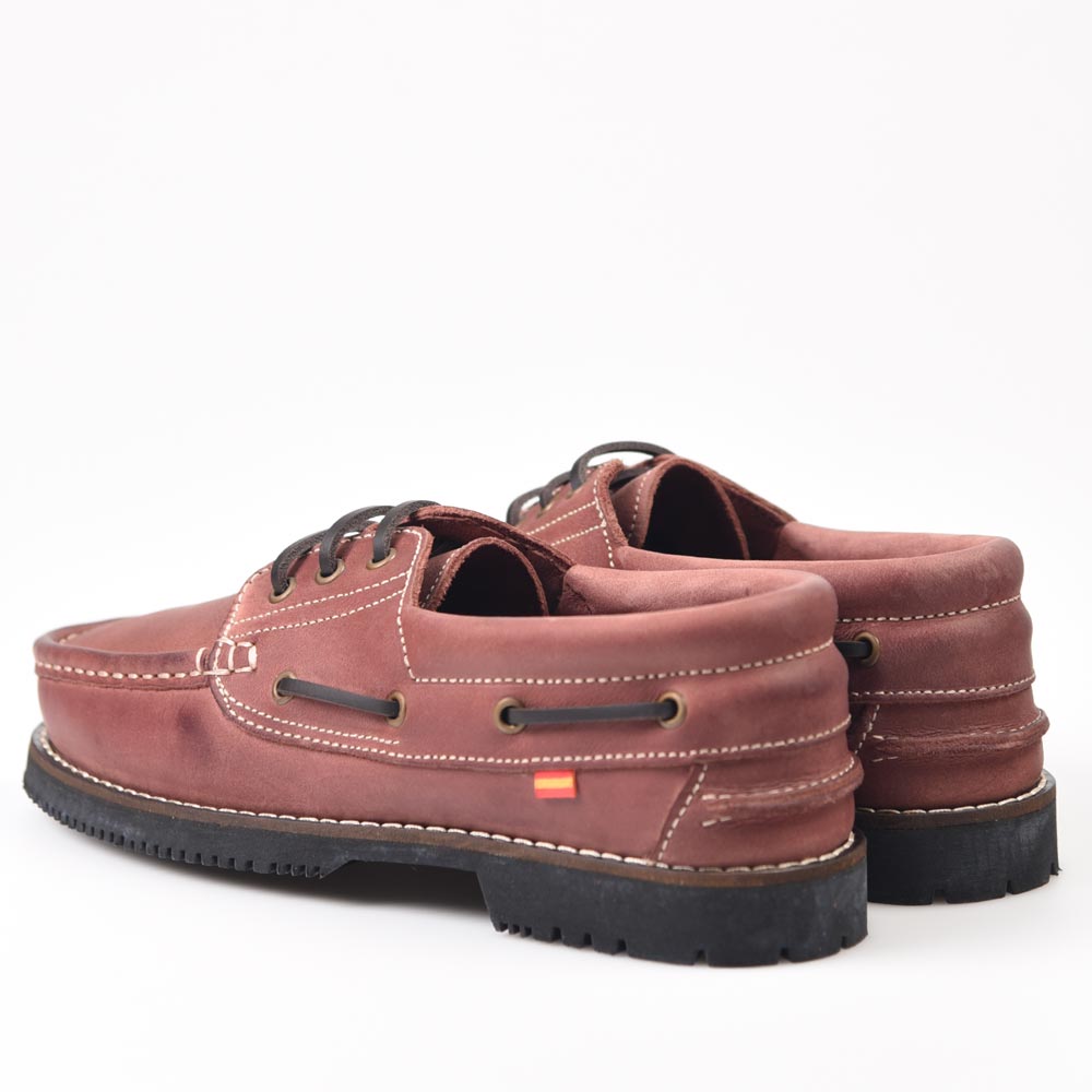 Zapatos La Valenciana Apache Cordón Burdeos - imagen 4