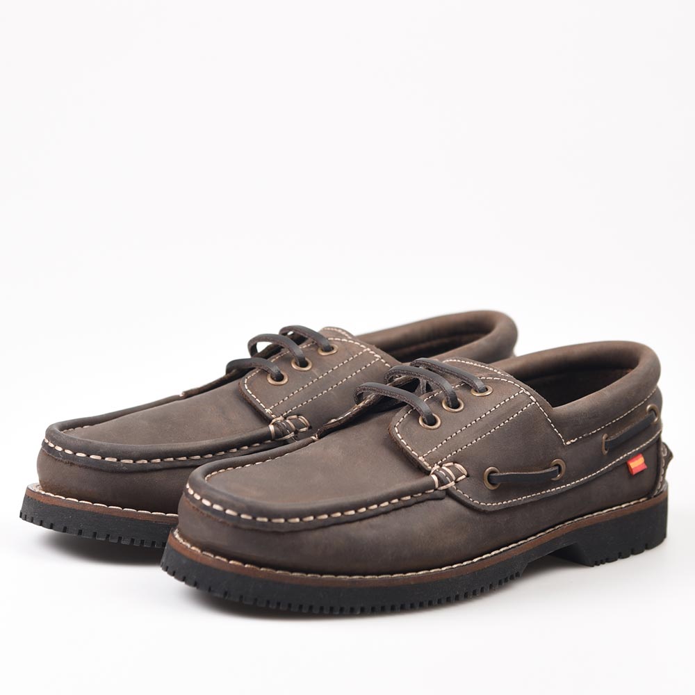 Zapatos La Valenciana Apache Cordón Marrón - imagen 3