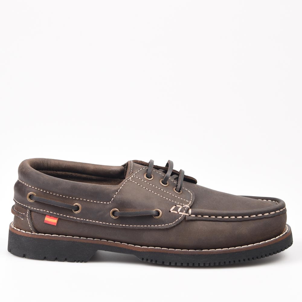 Zapatos La Valenciana Apache Cordón Marrón - imagen 1