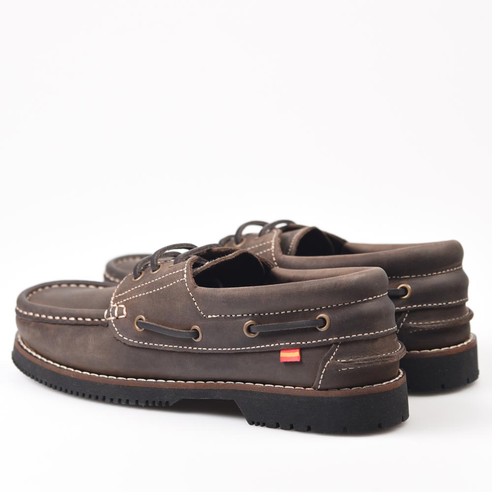 Zapatos La Valenciana Apache Cordón Marrón - imagen 4
