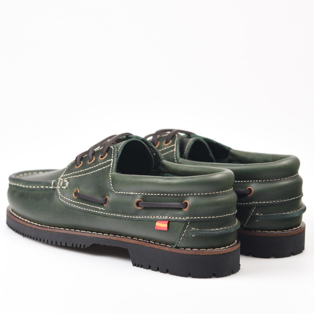 Zapatos La Valenciana Apache Cordón Verde - imagen 4