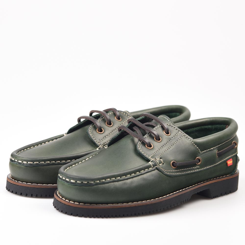 Zapatos La Valenciana Apache Cordón Verde - imagen 3
