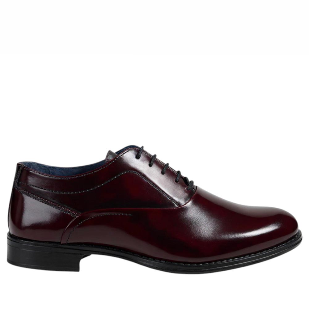 Zapatos La Valenciana Blúcher Antik 4482 Burdeos - imagen 1