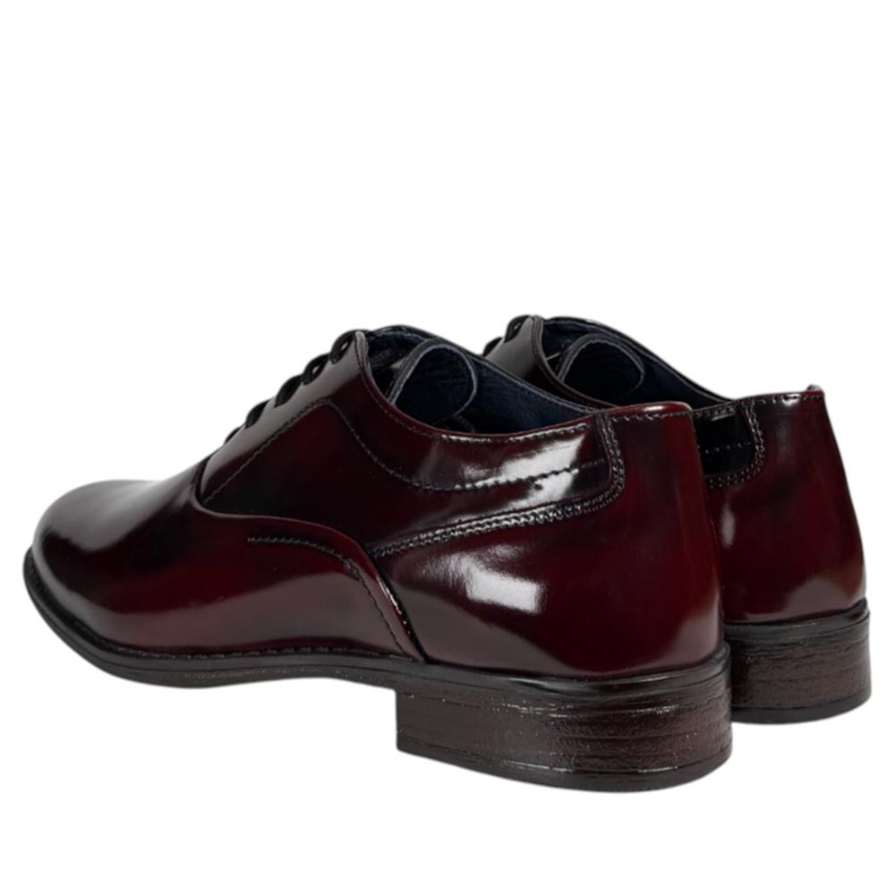 Zapatos La Valenciana Blúcher Antik 4482 Burdeos - imagen 6
