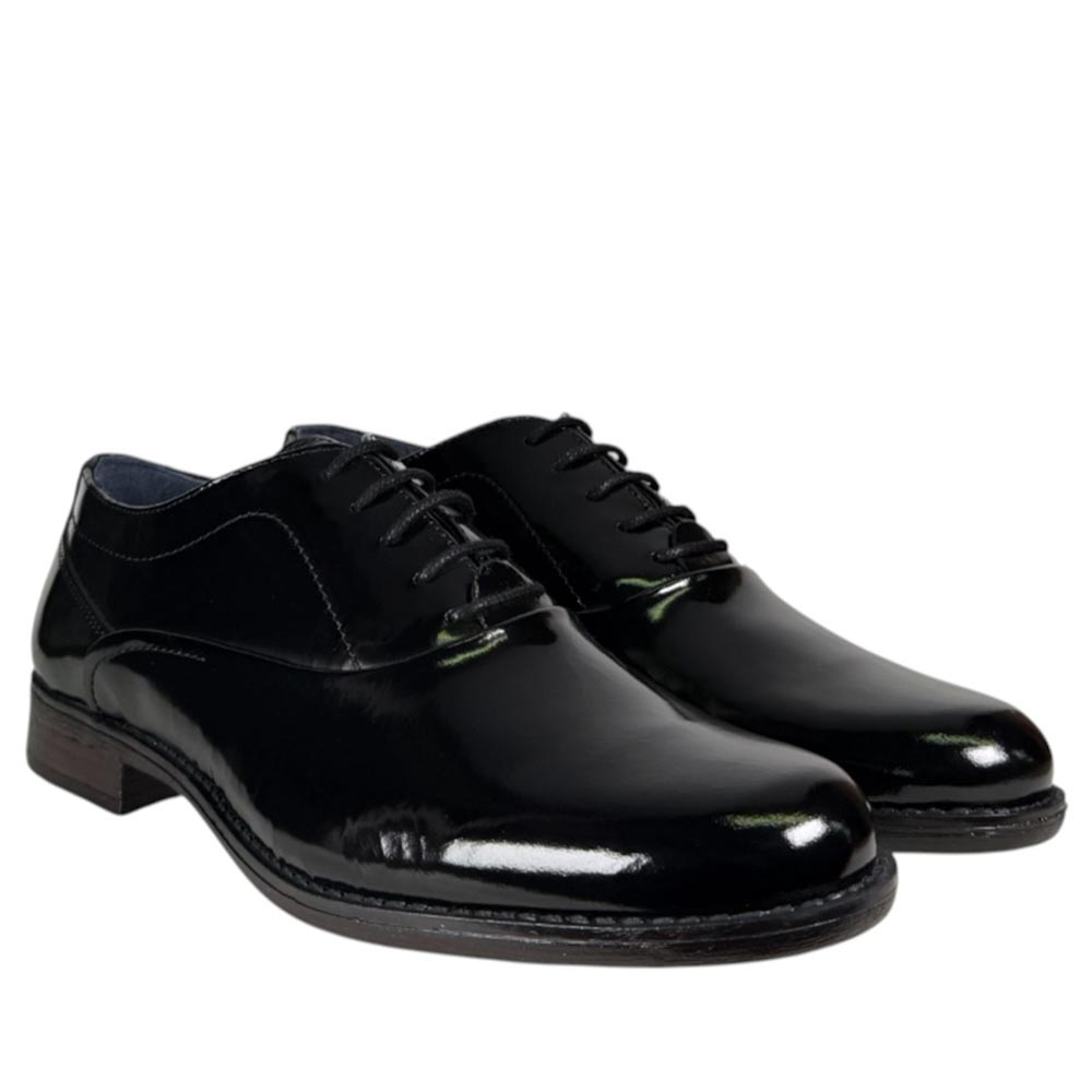Zapatos La Valenciana Blúcher Antik 4482 Negro - imagen 3