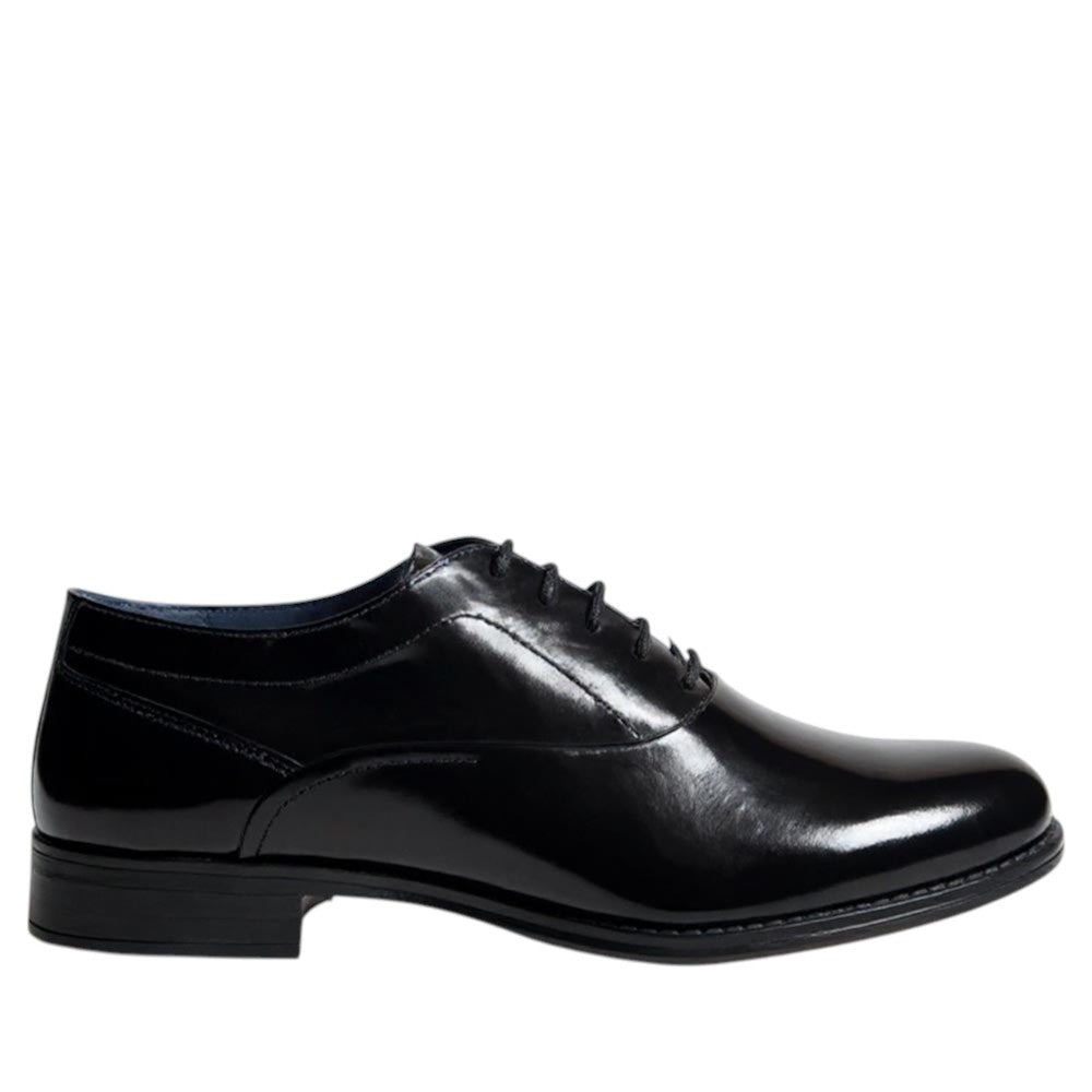 Zapatos La Valenciana Blúcher Antik 4482 Negro - imagen 1