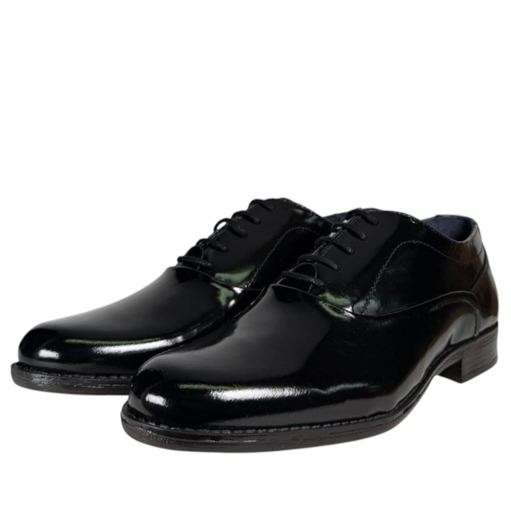 Zapatos La Valenciana Blúcher Antik 4482 Negro - imagen 5