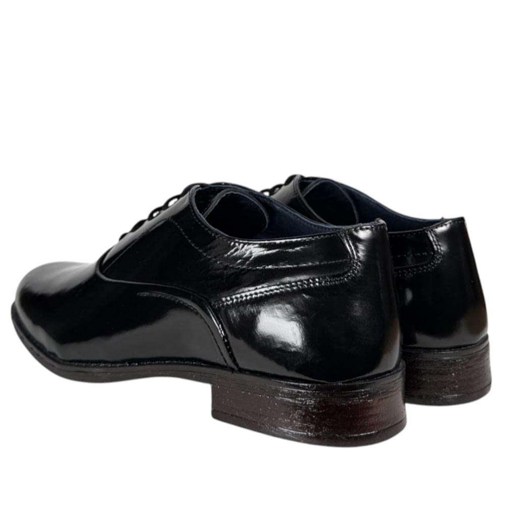 Zapatos La Valenciana Blúcher Antik 4482 Negro - imagen 6