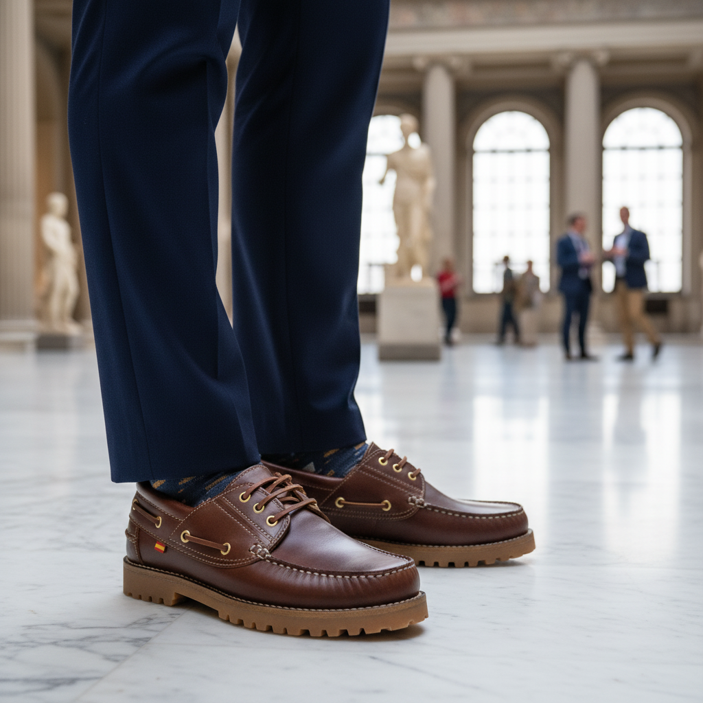 Zapatos La Valenciana Náuticos 848 Beirao - imagen 2