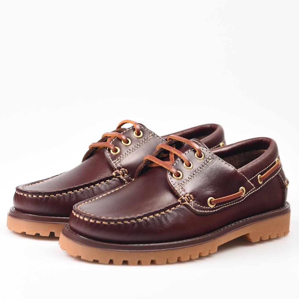 Zapatos La Valenciana Náuticos 848 Burdeos - imagen 5