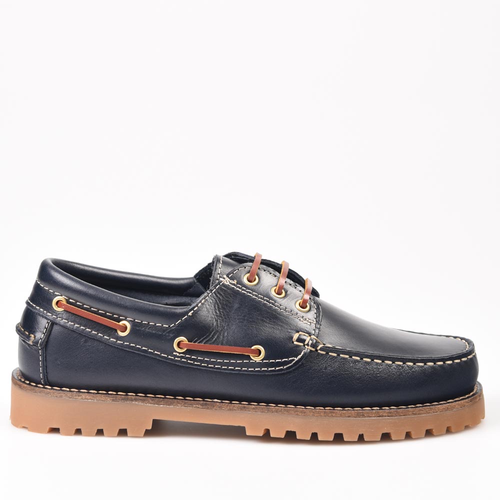 Zapatos La Valenciana Náuticos 848 Marino - imagen 1