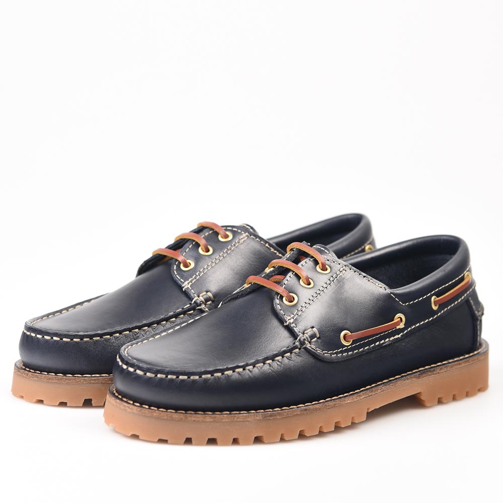 Zapatos La Valenciana Náuticos 848 Marino - imagen 3