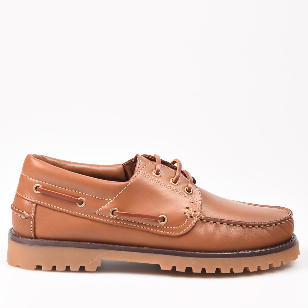 Zapatos La Valenciana Náuticos 848 Miel - imagen 1
