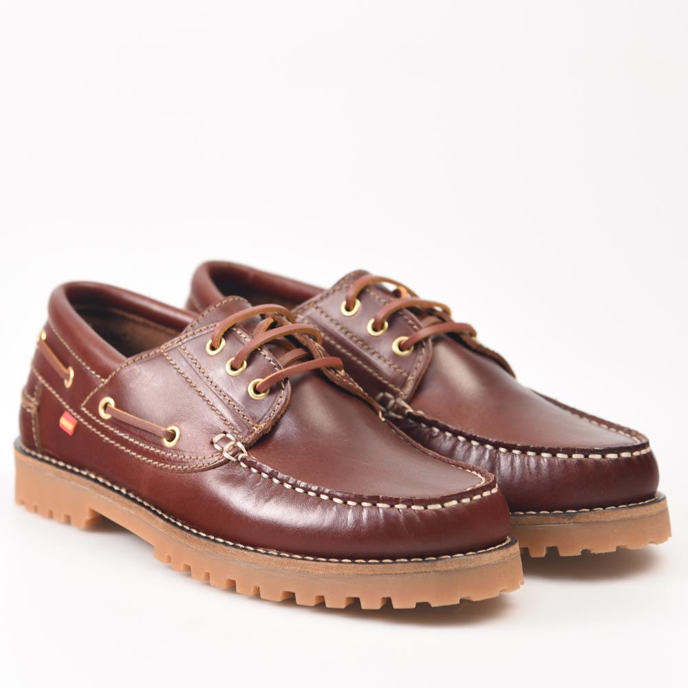Zapatos Náuticos La Valenciana Leonardo Cuero - imagen 3