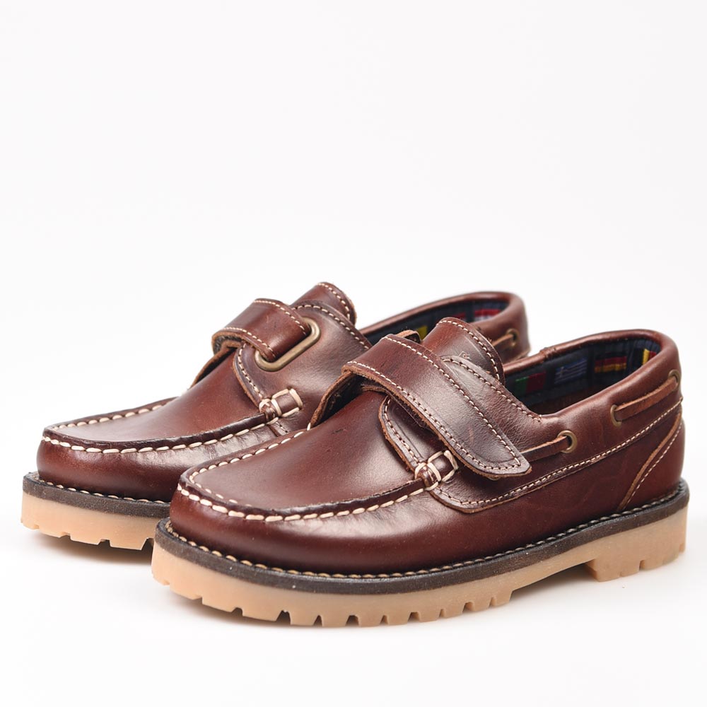 Zapatos Niños La Valenciana 031 Cuero - imagen 3