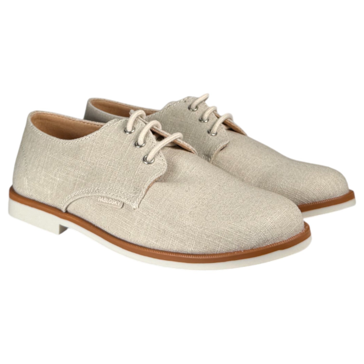 Zapatos Pablosky 729730 Lino Beige - imagen 3