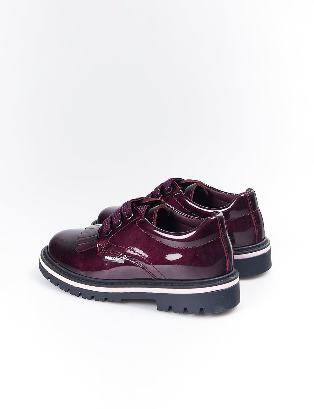 Zapatos Pablosky Blucher Charol 348199 Burdeos - imagen 3