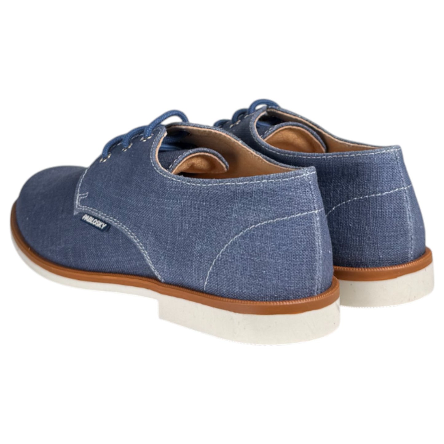 Zapatos Pablosky Pío 729740 Lino Indigo - imagen 6