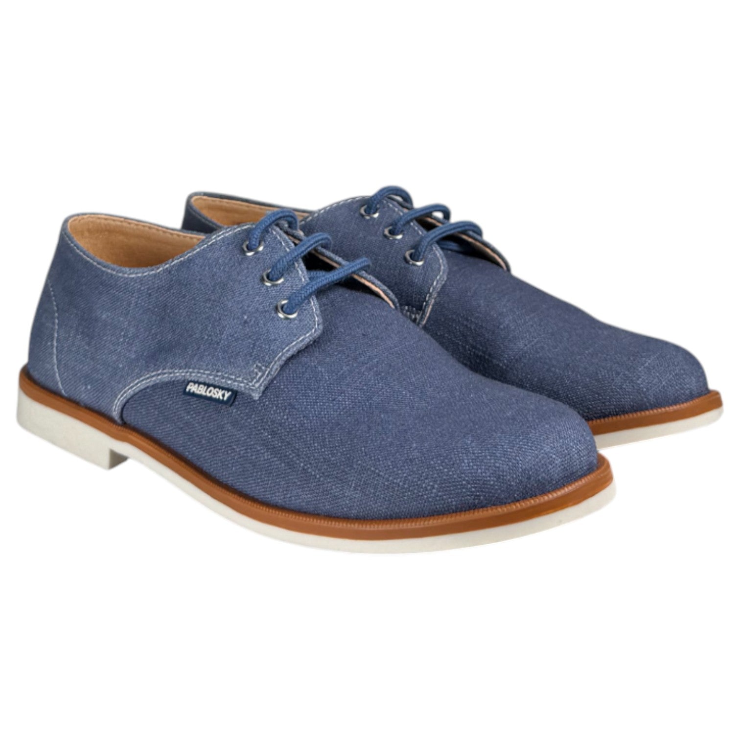 Zapatos Pablosky Pío 729740 Lino Indigo - imagen 3