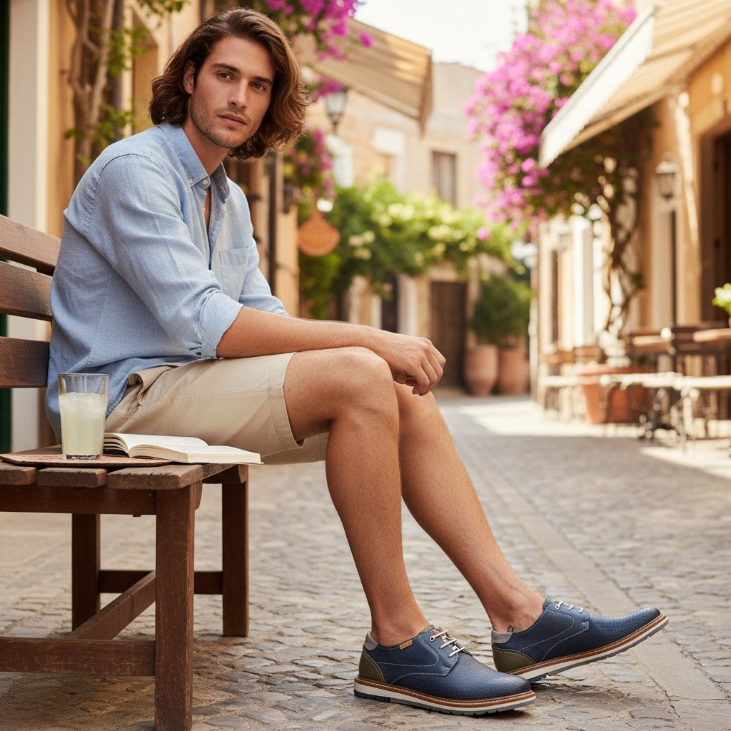 Zapatos Pikolinos Berna M8J-4322C1 Azul - imagen 2