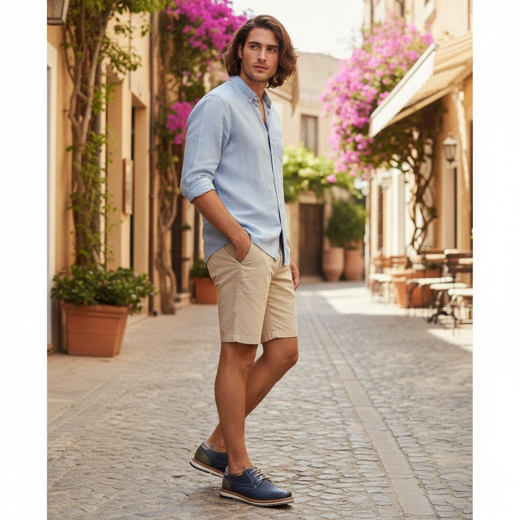 Zapatos Pikolinos Berna M8J-4322C1 Azul - imagen 4