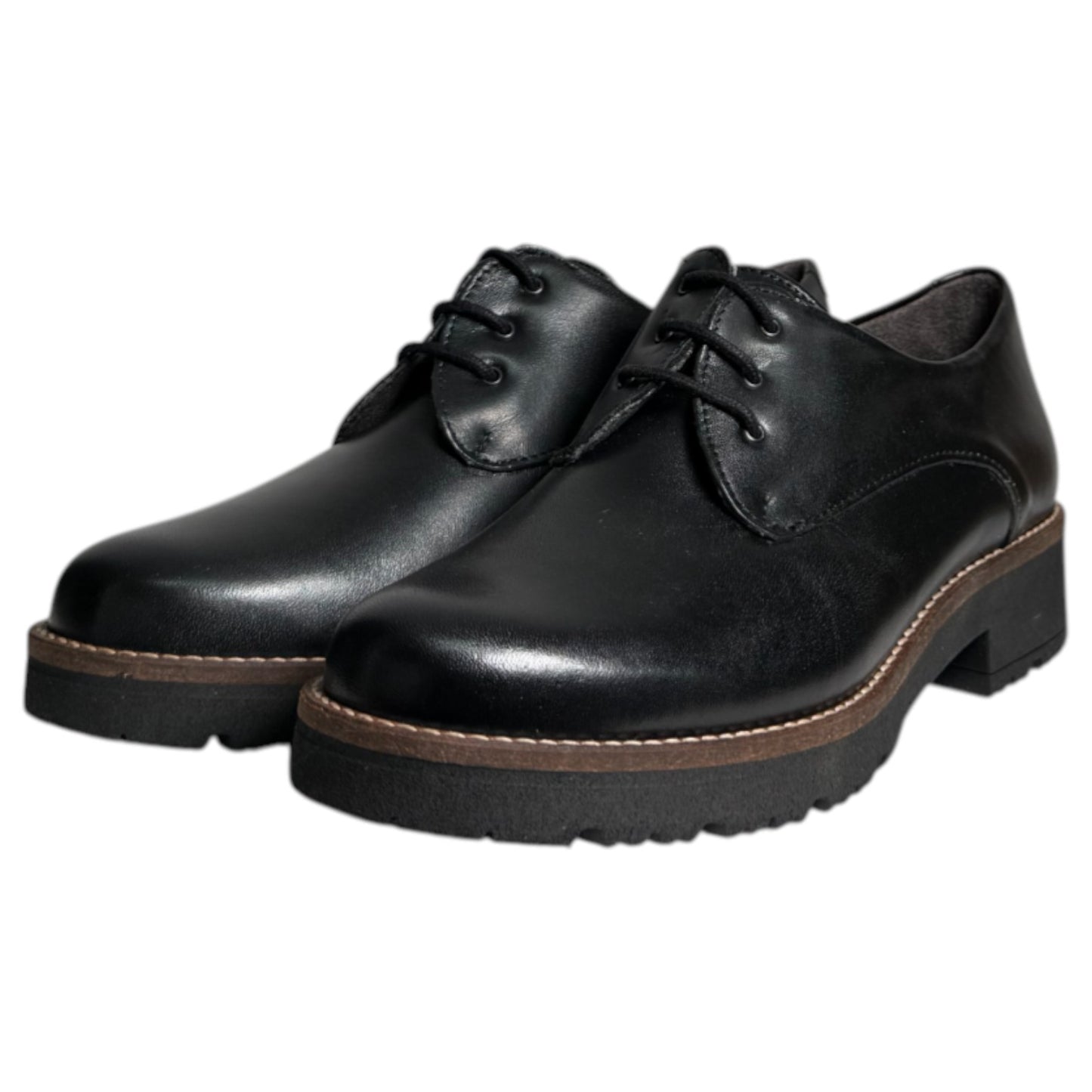 Zapatos Pitillos Blúcher 10781 Negro - imagen 3