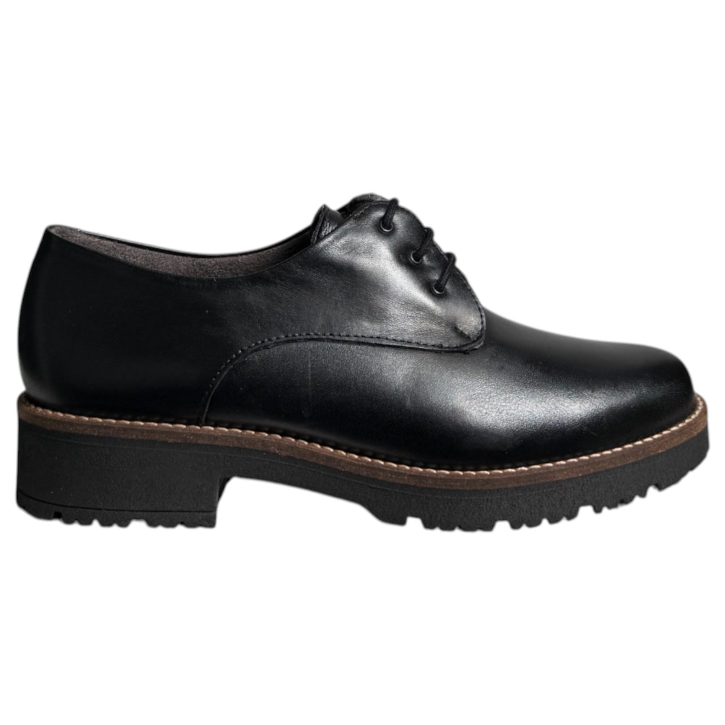 Zapatos Pitillos Blúcher 10781 Negro - imagen 1