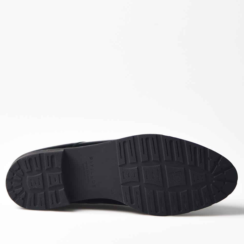 Zapatos Pitillos Blúcher Charol 10181 Negro - imagen 5