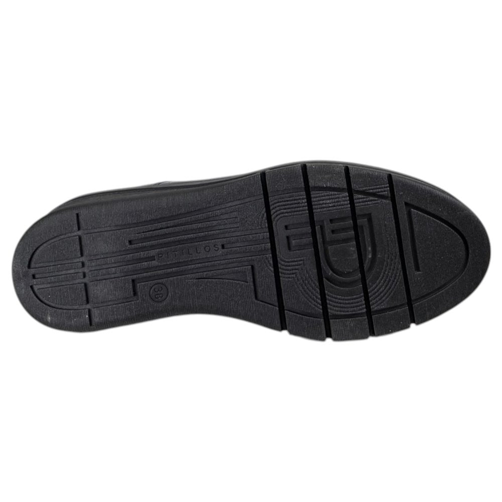 Zapatos Pitillos Blúcher Coco 11542 Negro - imagen 7