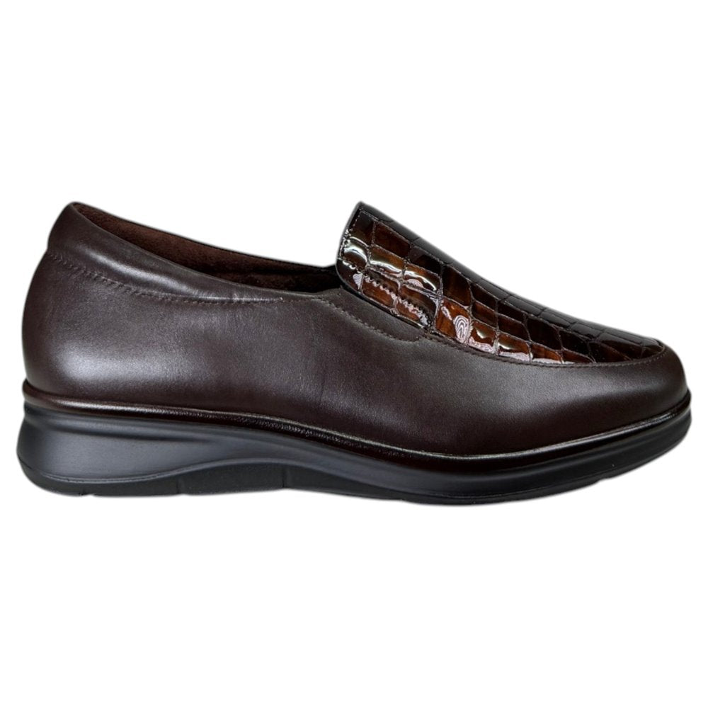 Zapatos Pitillos Copete Coco 11503 Marrón - imagen 1