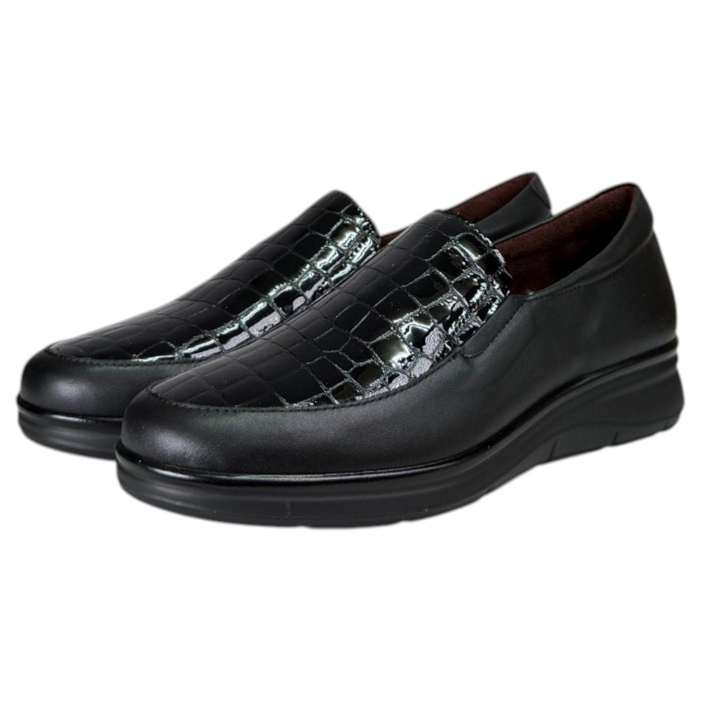 Zapatos Pitillos Copete Coco 11503 Negro - imagen 5