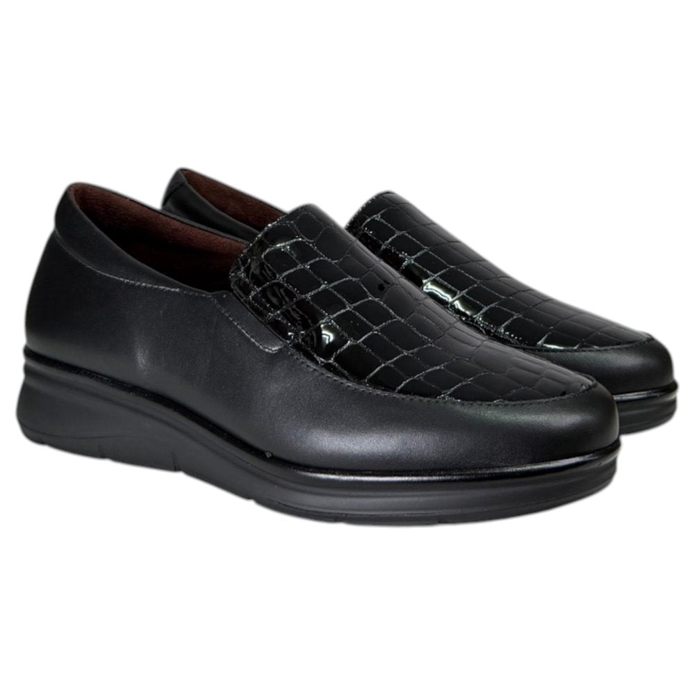 Zapatos Pitillos Copete Coco 11503 Negro - imagen 4
