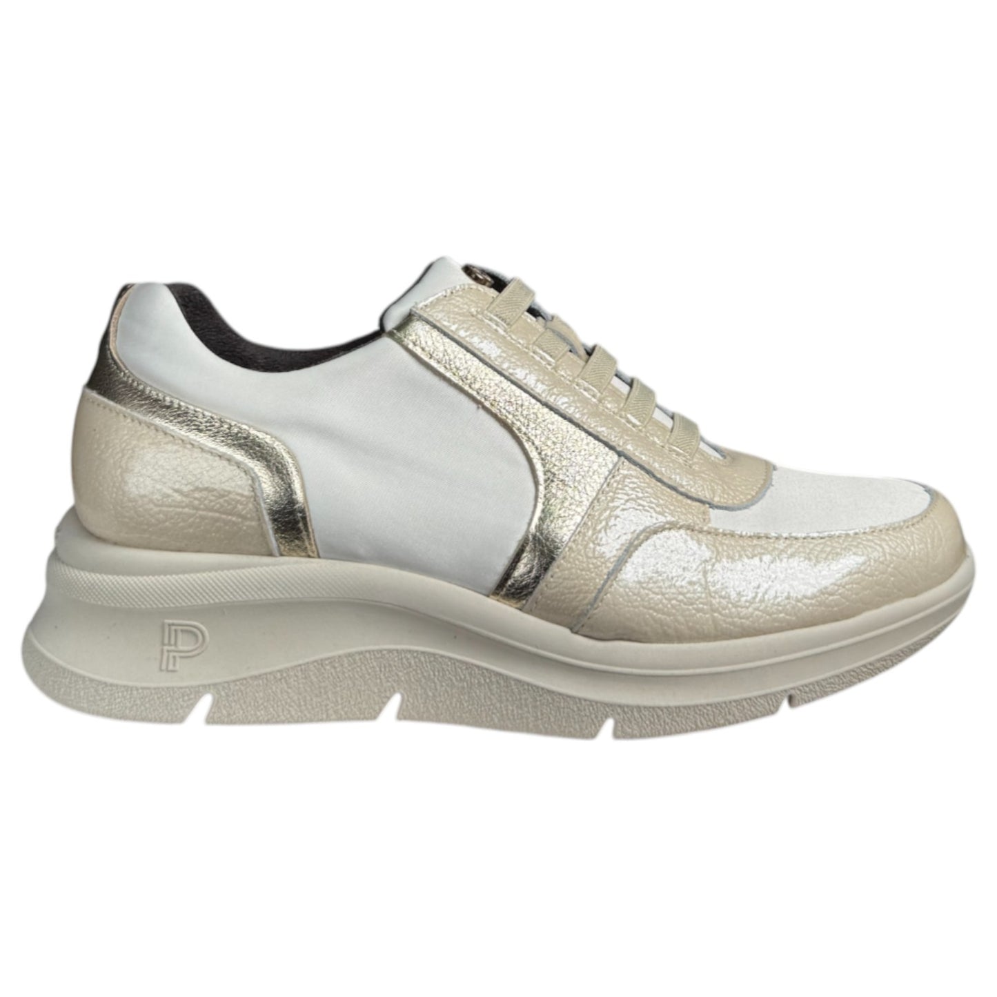 Zapatos Pitillos Deportivos 10915 Crema - imagen 1