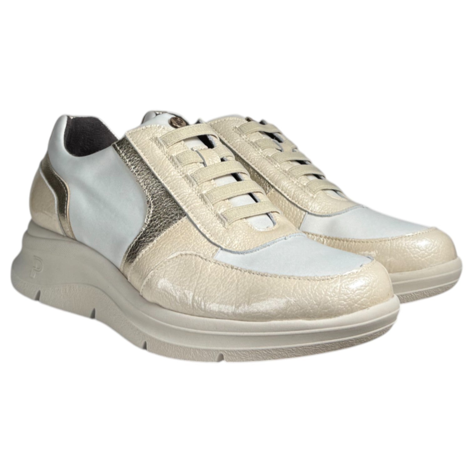 Zapatos Pitillos Deportivos 10915 Crema - imagen 2
