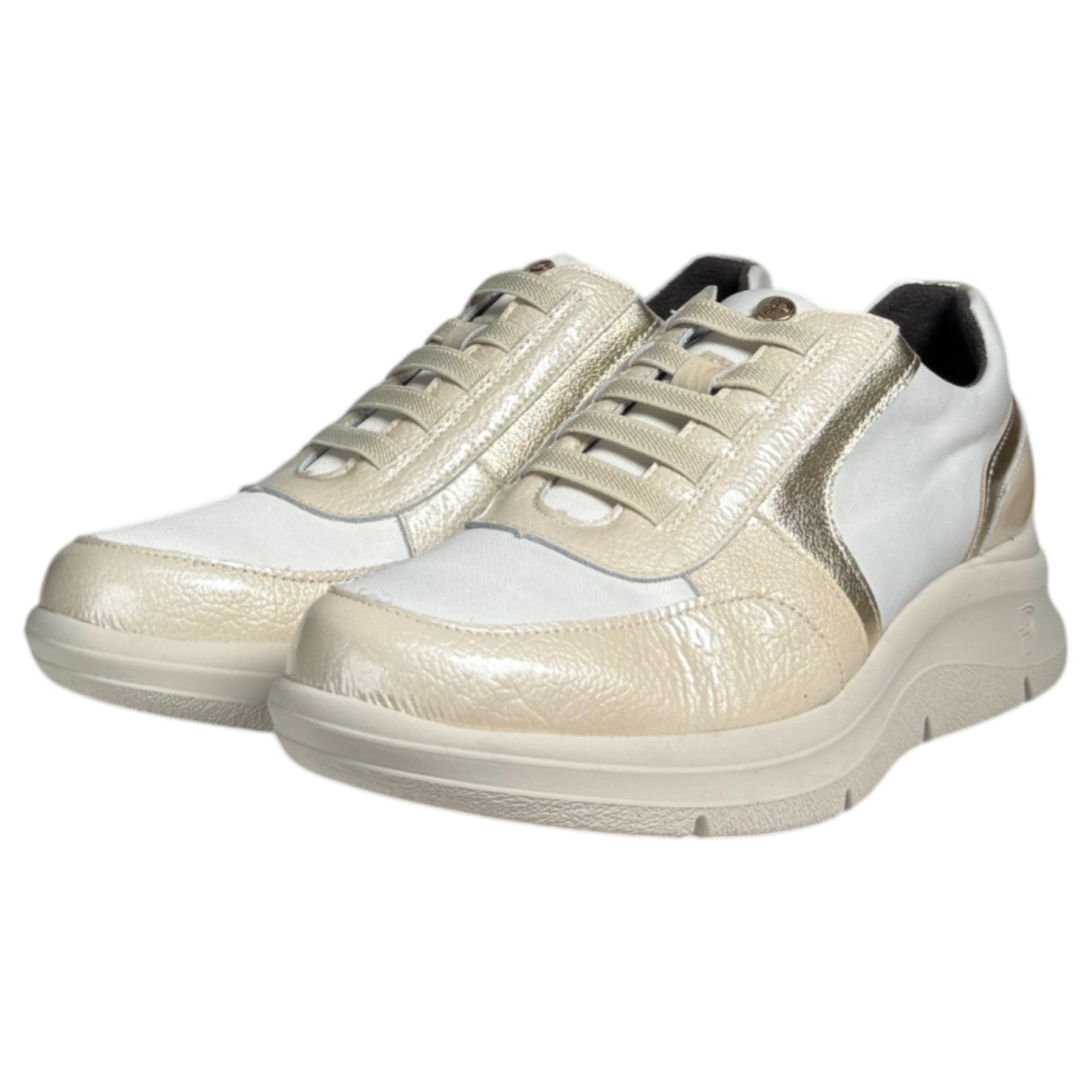 Zapatos Pitillos Deportivos 10915 Crema - imagen 3
