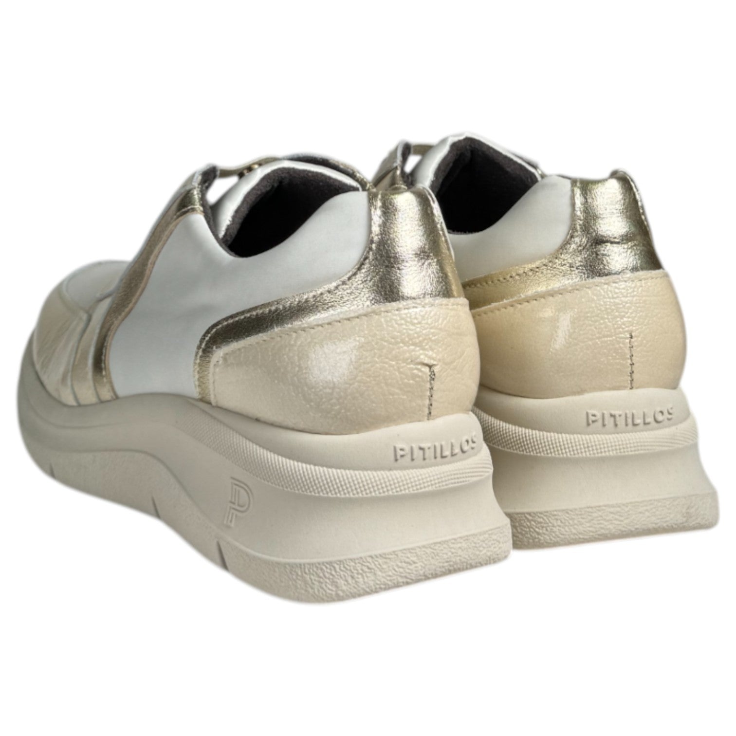 Zapatos Pitillos Deportivos 10915 Crema - imagen 4