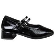 Zapatos Pitillos Mary Jane Punta 11671 Negro