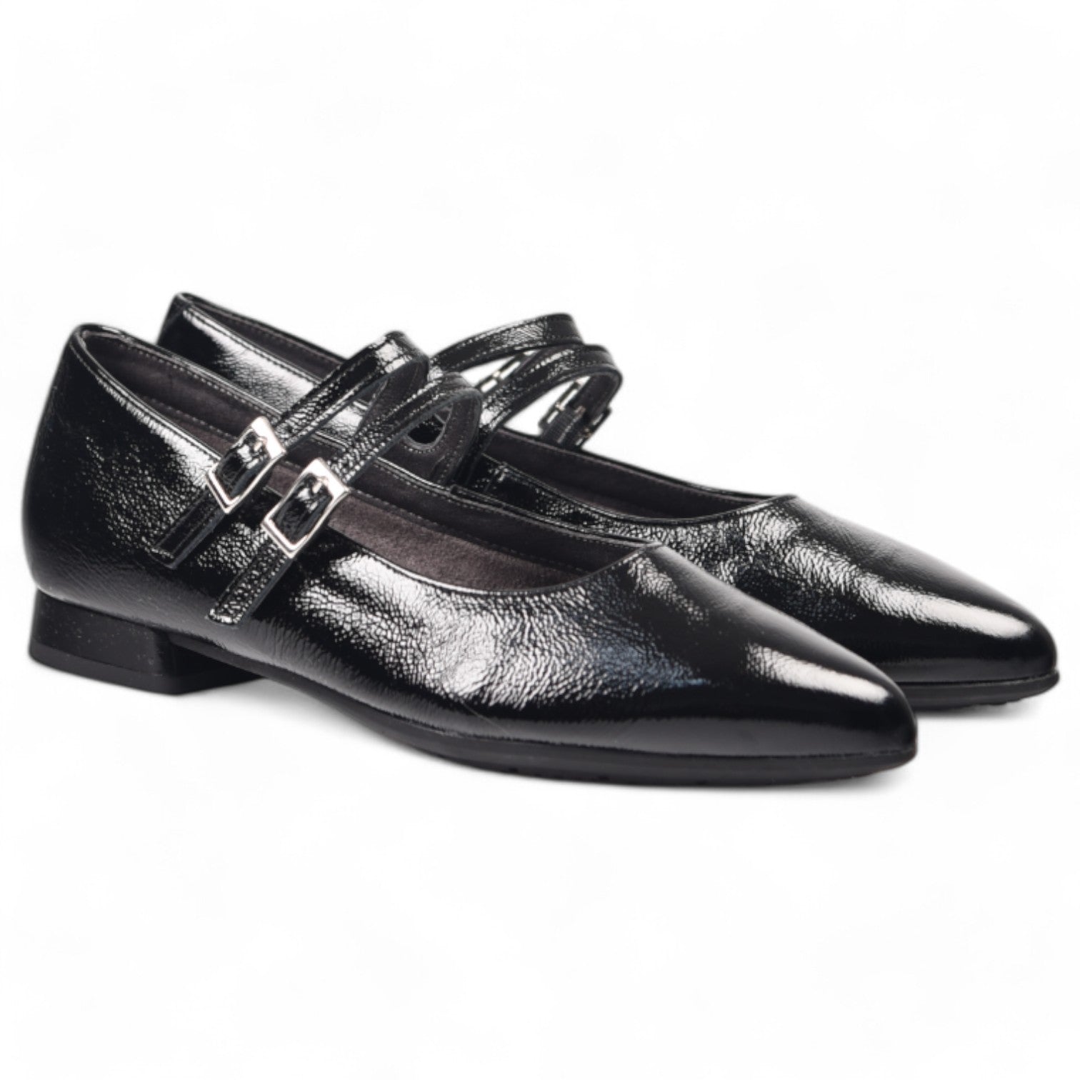 Zapatos Pitillos Mary Janes 10140 Negro - imagen 2