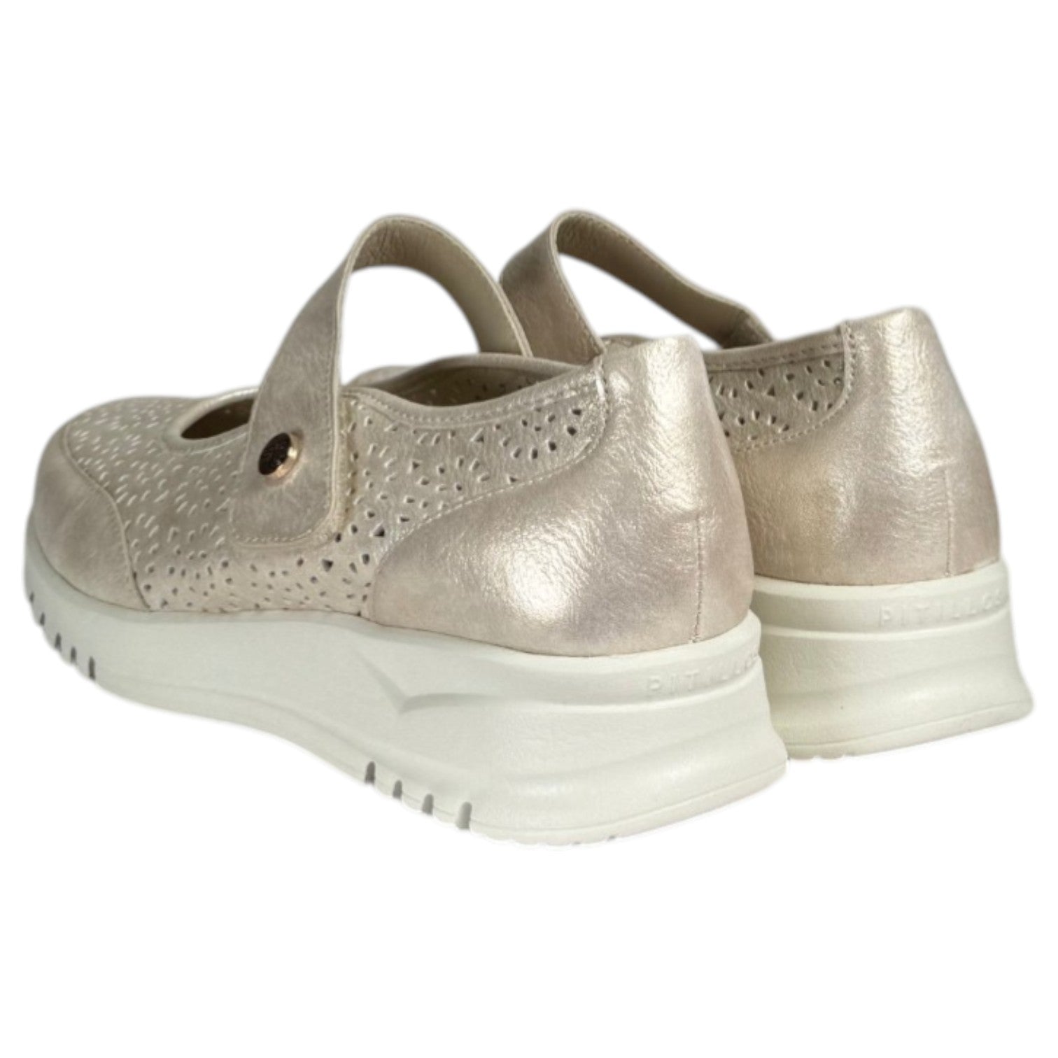 Zapatos Pitillos Merceditas 20300 Oro - imagen 6