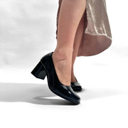 Zapatos Pitillos Salón Charol 5790 Negro