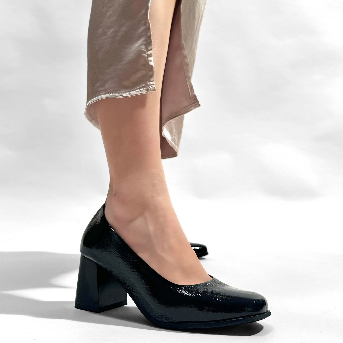 Zapatos Pitillos Salón Charol 5790 Negro - imagen 5