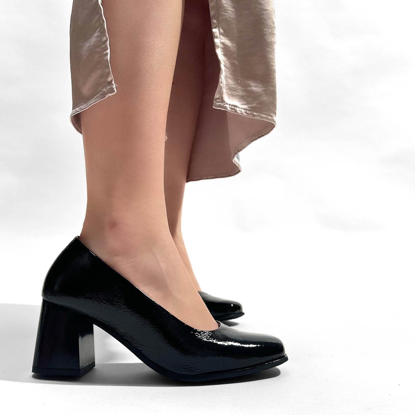 Zapatos Pitillos Salón Charol 5790 Negro - imagen 3