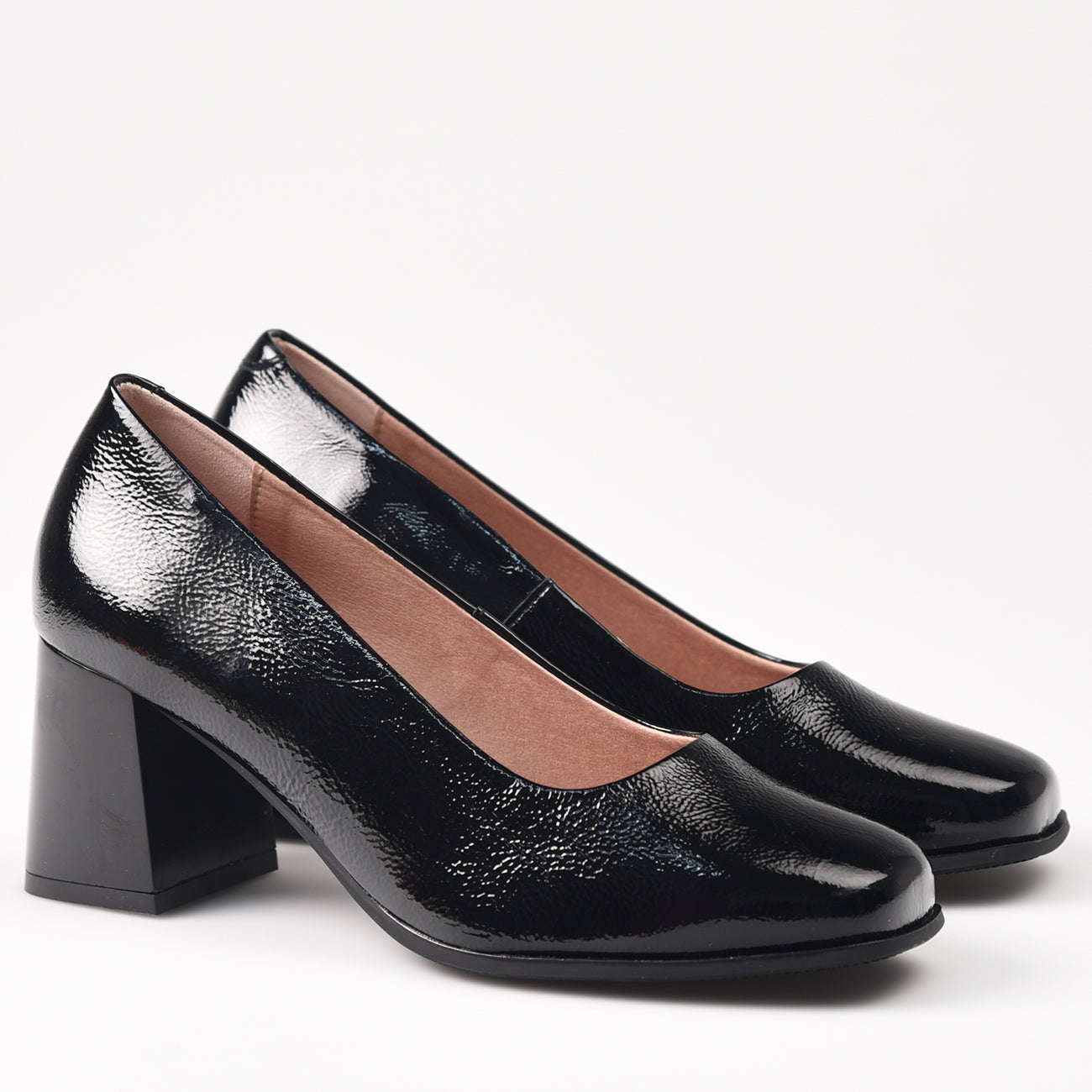 Zapatos Pitillos Salón Charol 5790 Negro - imagen 4