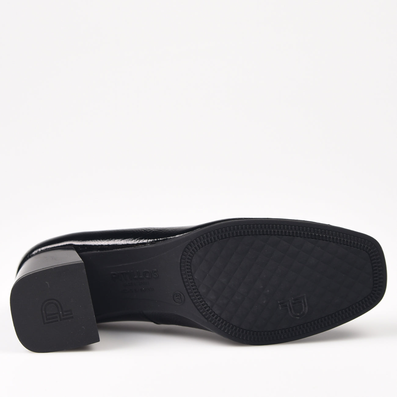 Zapatos Pitillos Salón Charol 5790 Negro - imagen 9