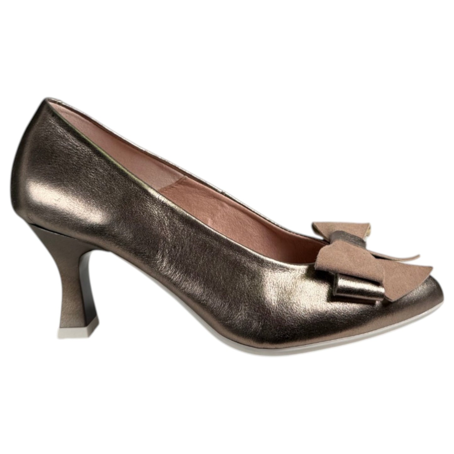 Zapatos Pitillos Salón Lazo 11192 Bronce - imagen 1