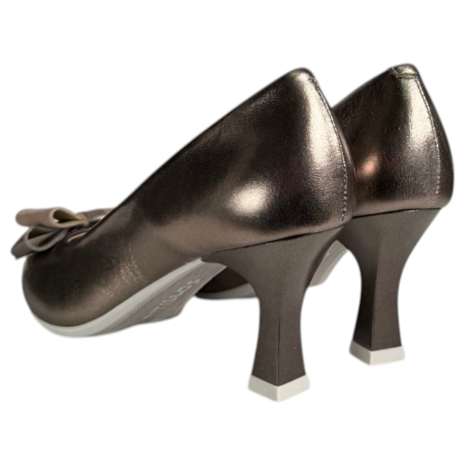 Zapatos Pitillos Salón Lazo 11192 Bronce - imagen 6
