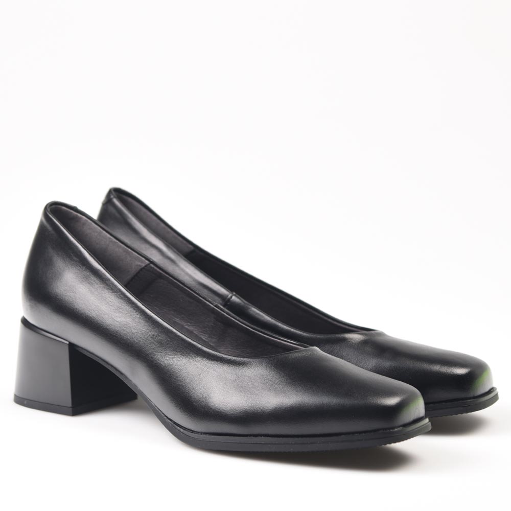 Zapatos Pitillos Salón Liso 103 Negro - imagen 2