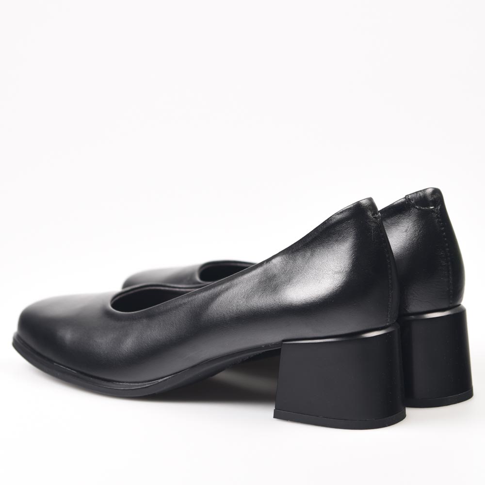 Zapatos Pitillos Salón Liso 103 Negro - imagen 4